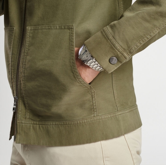 NWT Peter Millar Coastline Jacket in Sage, Medium size. - Picture 2 of 7